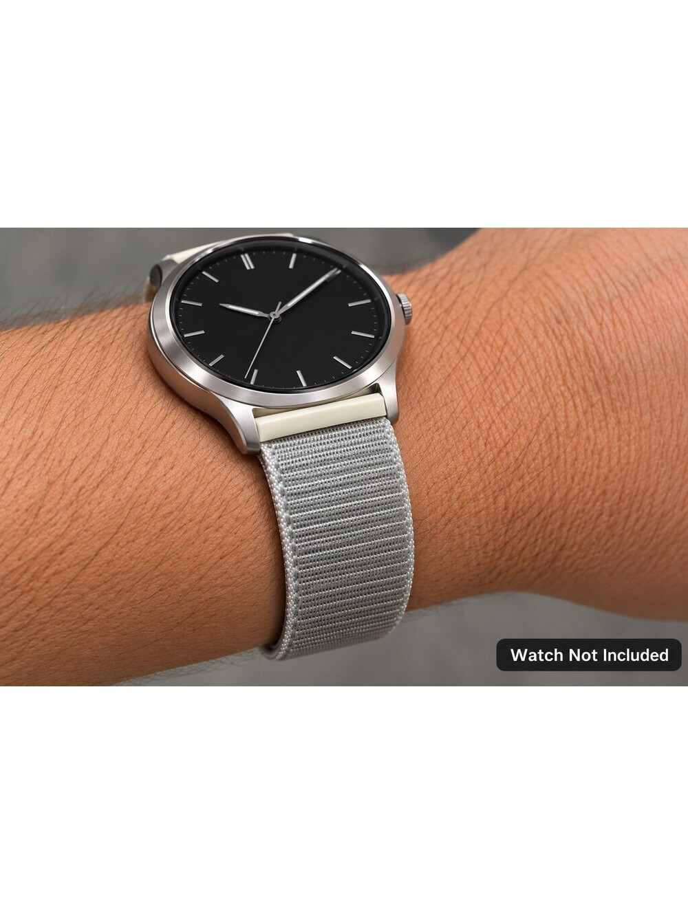 22mm Woven Nylon Watch Band Adjustable Strap and Watch Stand